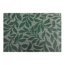 Lugar Americano 45cm Por 30cm Folhas Verde   